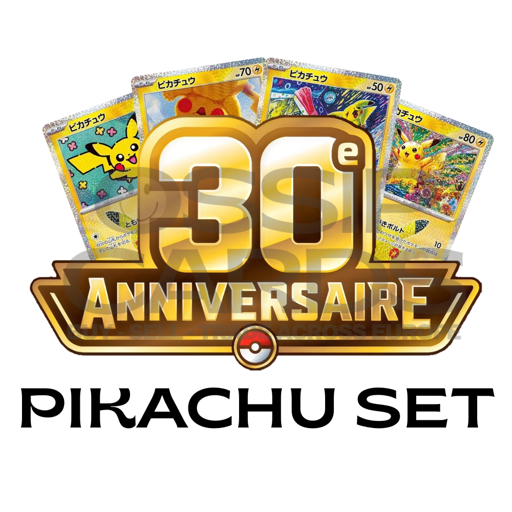 Série Pikachu — 30 cartes